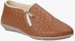 Meriggiare Brown Regular Loafers Shoes women