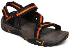 Merrell Orange & Black All Out Blaze Web Sports Sandals women