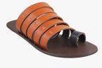 Metro Tan Leather Comfort Sandals men