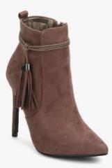 Missguided Brown Ankle Length Boots women