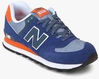 New Balance 574 Navy Blue Sneakers men
