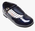 Next Navy Blue Belly Shoes girls