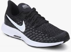 Nike Air Zoom Pegasus 35 Black Running Shoes boys