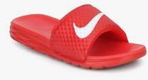 Nike Benassi Solarsoft Tb Red Slippers men