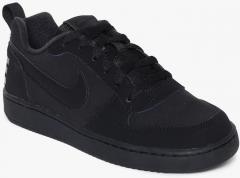 Nike Court Borough Low Black Sneakers boys