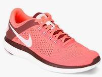 Nike Flex 2016 Rn Pink Running Shoes women