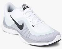 Nike Flex Trainer 6 White Training Shoes women