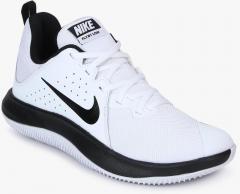 Nike Fly.By Low White Basketball Shoes men