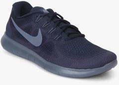Nike Free Rn 2017 Navy Blue Running Shoes men