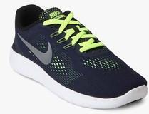 Nike Free Rn Navy Blue Running Shoes boys