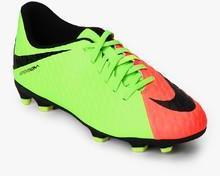 Nike Jr Hypervenom Phade Iii Fg Green Football Shoes girls