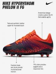 Nike Jr Hypervenom Phelon Ii Fg Multicoloured Football Shoes boys