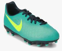 Nike Jr Magista Opus Ii Fg Aqua Blue Football Shoes boys