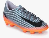 Nike Jr Mercurial Vortex Iii Cr7 Fg Grey Football Shoes boys
