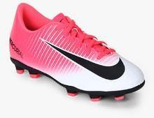 Nike Jr Mercurial Vortex Iii Fg Pink Football Shoes girls