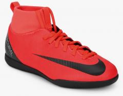 Nike Jr Superfly 6 Club Cr7 Ic Red Football Shoes girls