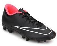 Nike Mercurial Vortex Ii Fg Black Football Shoes men