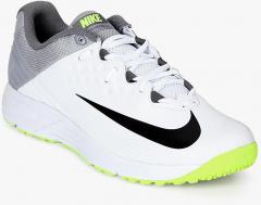 Nike Potential 3 White Cricket Shoes men