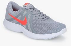Nike Revolution 4 Grey Running Shoes women