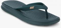 Nike Solay Thong Green Thong Flip Flops men