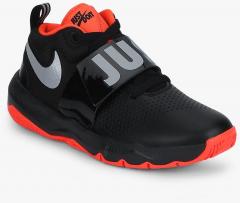 Nike Team Hustle D 8 Jdi Black Basketball Shoes boys