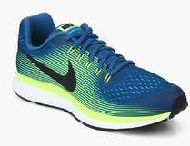 Nike Zoom Pegasus 34 Blue Running Shoes boys