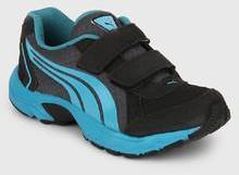 Puma Axis Velcro Jr Dp Black Running Shoes girls