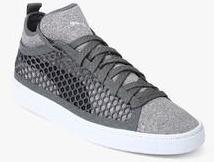 Puma Basket Classic Netfit Grey Sneakers men