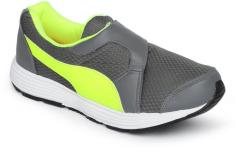 Puma Grey Reef Slip On Idp Running Shoes men