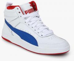 Puma Rebound Street V2 L Jr White Sneakers boys