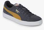Puma Unisex Grey Suede Classic Sneakers