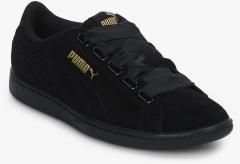Puma Vikky Ribbon S Black Sneakers