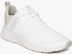 Puma White Insurge Mesh Sneakers men