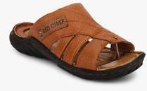 Red Chief Tan Slippers men
