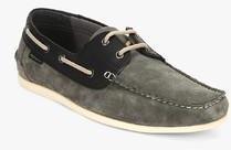 Red Tape Grey Boat Shoes men