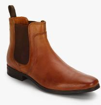 Red Tape Tan Chelsea Boots men