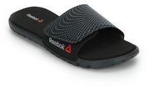 reebok realflex slide 3.0 black slippers
