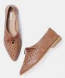 Roadster Brown Casual Shoes with Laser Cuts women