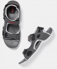 Roadster Grey Solid Sports Sandals men