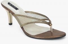 Rocia Gold Solid Sandals women