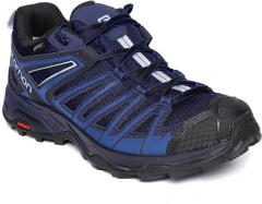 Salomon X Ultra 3 Prime Waterproof Hiking Blue Trekking Shoes men