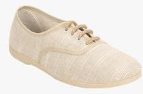 Scentra Cream Lifestyle Shoes women
