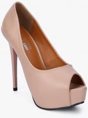 Shoe Couture Pink Peep Toes women
