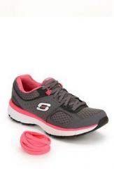 Skechers Agility Perfect Fit Grey Running Shoes women
