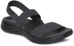 Skechers Charcoal Grey On The Go 600 Ideal Sports Sandals women