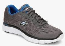 Skechers Flex Advantage Covert Action GREY RUNNING SHOES for Men online in Best price on 27th May 2023, | PriceHunt