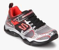 Skechers Neutron Subatomic Silver Running Shoes boys