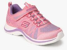 Skechers Swift Kicks Color Spark Pink Running Shoes girls