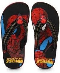 Spiderman Black Flip Flops boys