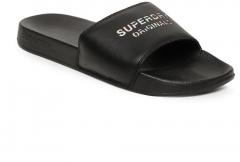 Superdry Black Sliders women